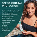 Badger Mineral Daily Sunscreen SPF 30, with Zinc Oxide: 4 fl oz tube