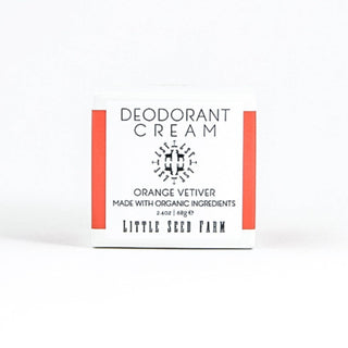 Orange Vetiver Deodorant Cream - Summer Seasonal
