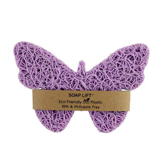 Butterfly Soap Lift Soap Saver Pad - Lavender