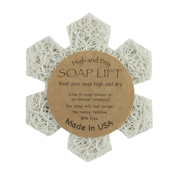 Snowflake Soap Lift - White