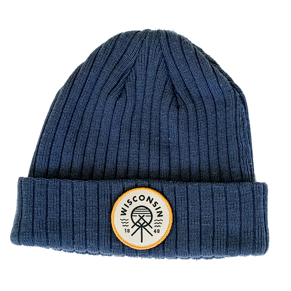 The Wisconsin Native Cold Weather Knit Beanie Hat