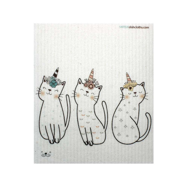 Swedish Dishcloth Caticorn C Spongecloth