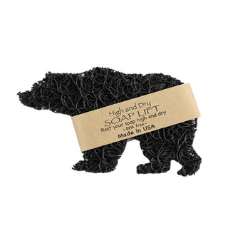 Bear Soap Lift Soap Saver - Black