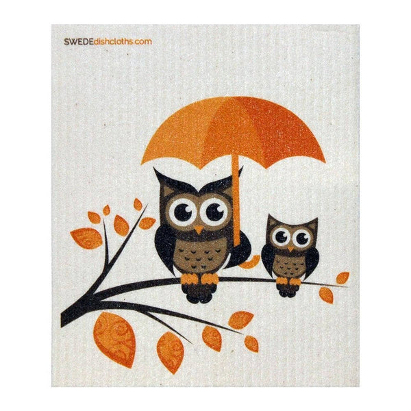 Swedish Dishcloth Owls Umbrella Spongecloth