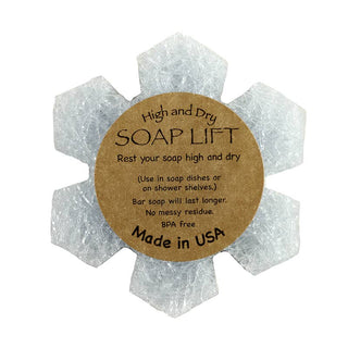 Snowflake Soap Lift Soap Saver - Crystal
